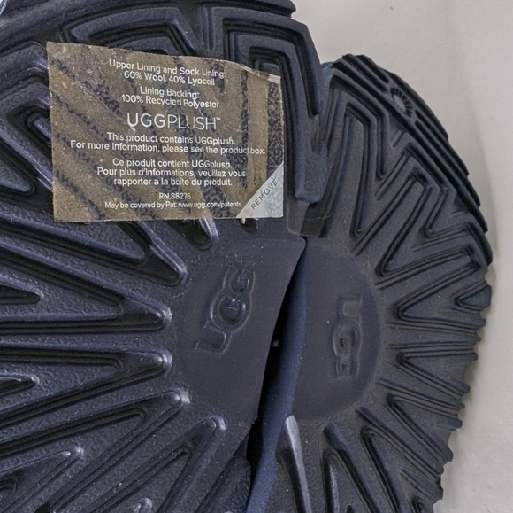 Kids' Tasman II Embroidered Water Resistant Navy Slipper...Size 7T - Picture 8 of 8